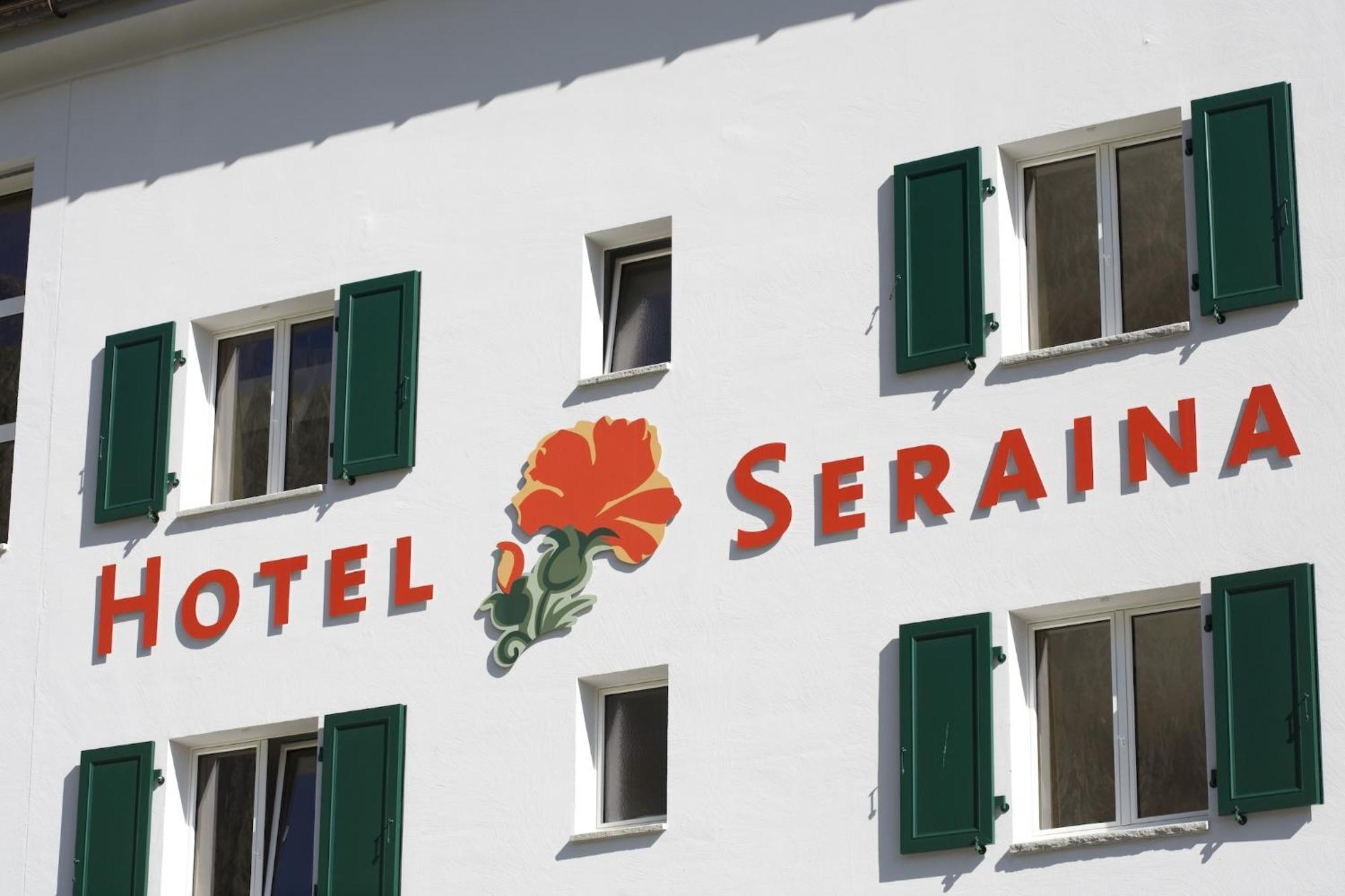 סילס מריה Hotel Seraina מראה חיצוני תמונה